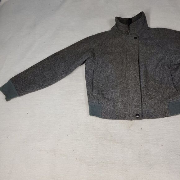 Vintage The North Face Jacket Size Small Womens Wool Zip Up Coat USA Retro Cold - Picture 5 of 16